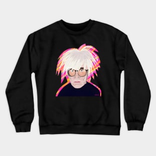 Andy Warhol portrait Crewneck Sweatshirt